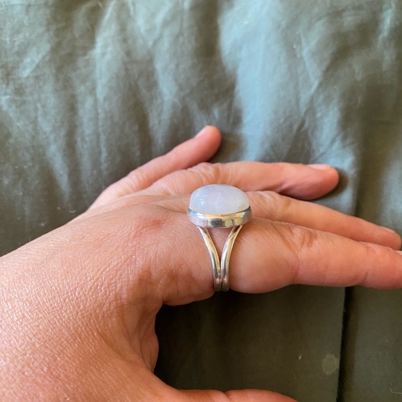 Moonstone ring - Picture 6 of 7